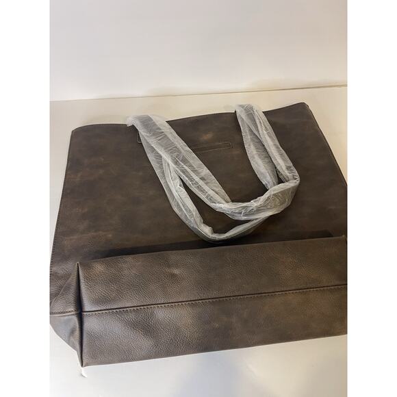 Thirty One Bag Around Town Tote | Chestnut Distressed Pebble | NEW with Tags Bag - Picture 4 of 10